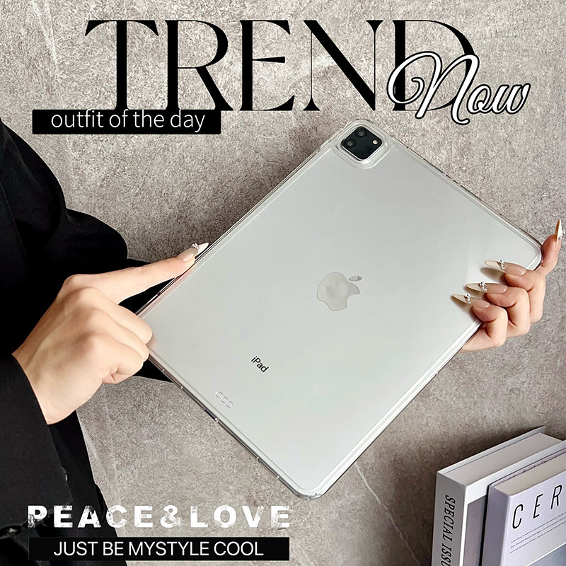 2025款苹果ipadpro11平板保护套air7散热ipad11硬壳mini7保护壳防摔4轻薄第九代8亚克力10简约air6/5适用10.2