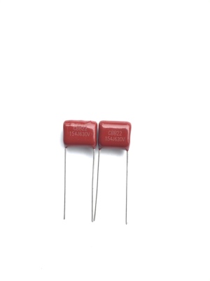 全新正品厂家货CBB22电容 154J630V 脚距10mm
