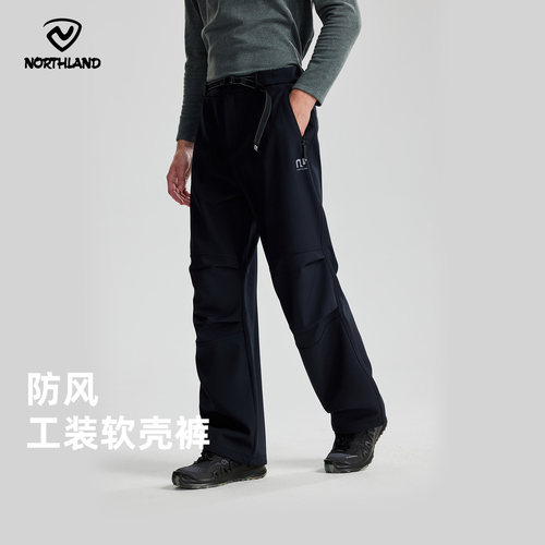 诺诗兰软壳裤男式2025秋冬新款