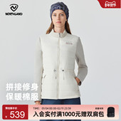 NORTHLAND诺诗兰Primaloft棉服女户外徒步登山防泼外套冲锋衣内胆
