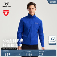 NORTHLAND诺诗兰赤云60男式棉服防潮透气防泼水户外徒步保暖外套