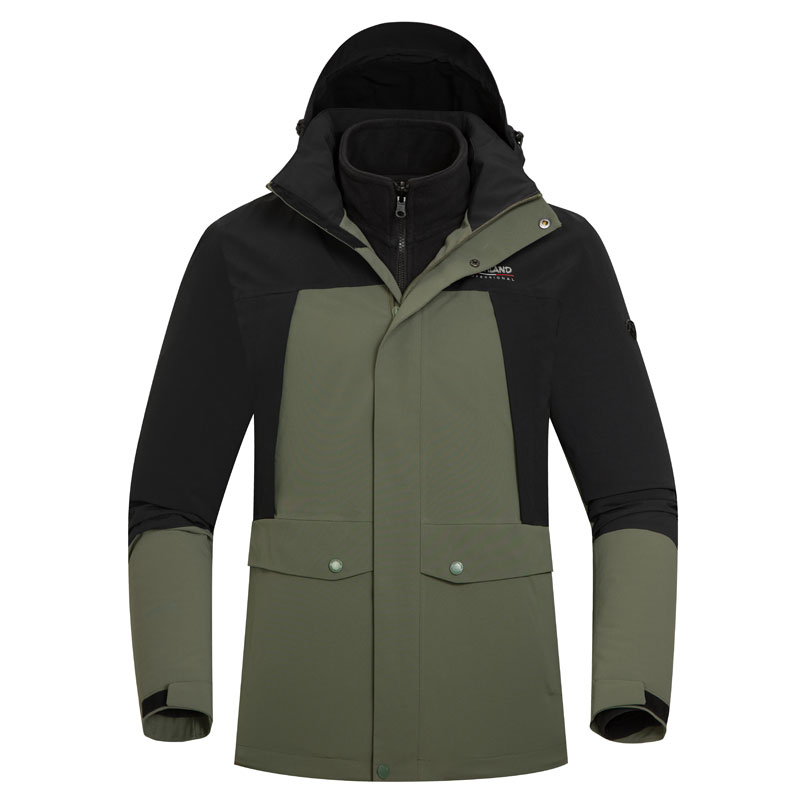 诺诗兰户外运动三合一冲锋衣