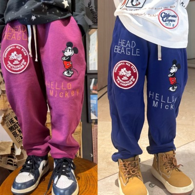 闲闲家春秋款儿童卡通休闲卫裤