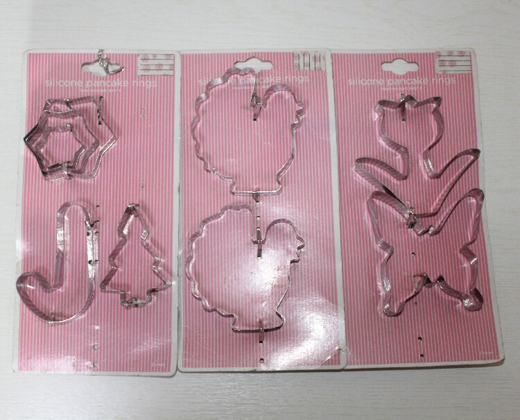 欧洲正品 SNJ不锈钢儿童圣诞9件套装饼干切压模具蛋糕烘焙