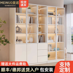 玻璃门手办展示柜陈列家用客厅玩具模型摆件包安装酒柜书柜