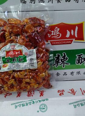 鸿川香辣酥400克10包整箱批
