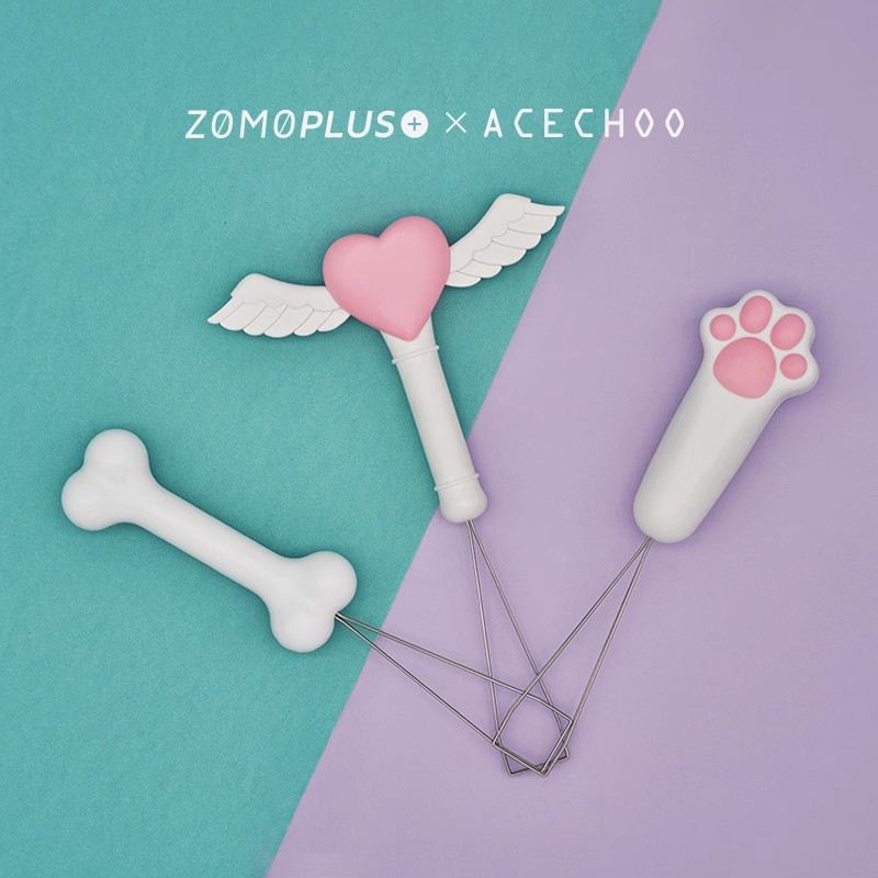 ZOMO原创设计 猫爪拔键器仙女棒萌物可爱 阿米洛cherry钢丝拔键器