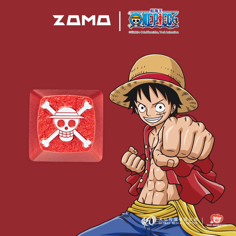 zomoplus海贼王航海机械个性键盘帽键帽单个高颜值原创客制化定制