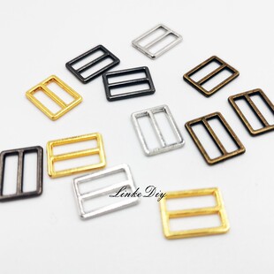 迷你 超小 日字扣 皮带扣 娃衣 娃用 4色入 大号D款 10mm