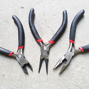 WA DIY 핸드메이드 소재 도구 DIY 공구 펜치 세트 3종