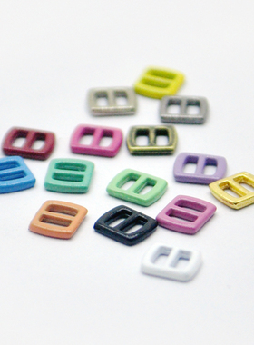 迷你 超小 日字扣 皮带扣 娃衣 娃用  5X6mm