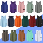 美式 定制男女团体比赛学生班服DIY印制运动T恤服 篮球训练背心大码