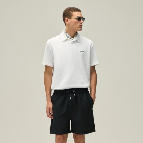 KITH刺绣简约休闲翻领针织polo衫