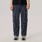 运动休闲裤 KITH刺绣多口袋速干防水伞兵工装 美式 薄款 长裤 男女夏季