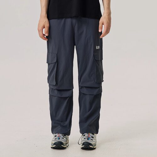 KITH刺绣速干防水伞兵工装长裤