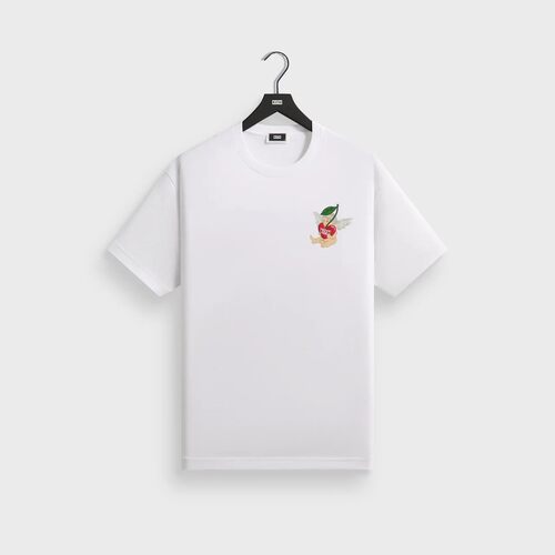 KITH 26SS丘比特爱心天使卡通印花短袖宽松T恤男女潮情人节情侣款