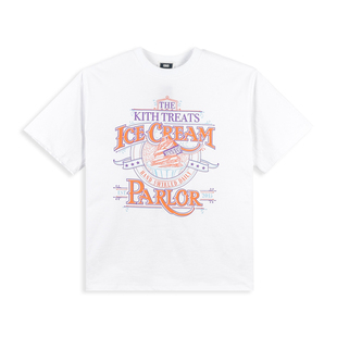 KITH TREATS雪糕发泡印花宽松重磅短袖t恤男新款夏装打底休闲潮牌