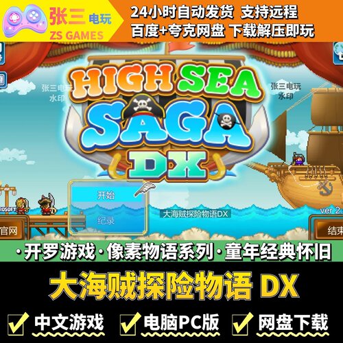 大海贼探险物语DX开罗游戏电脑PC