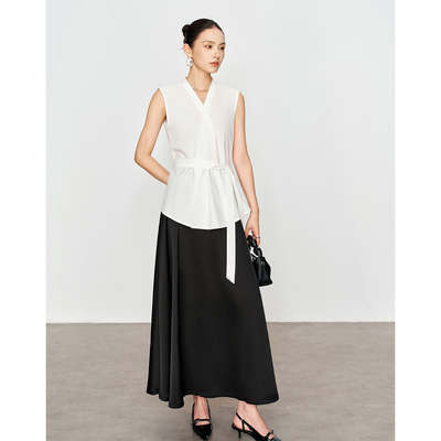 高级感御姐衬衫半身裙两件套熟风