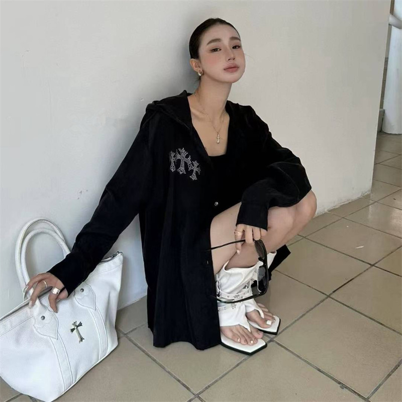 马蹄梵文重工烫钻薄款连帽外套女夏季新款轻薄透气慵懒洋气防晒衫,女装/女士精品,短外套,淘宝优惠券,粉丝福利购,淘宝优惠卷
