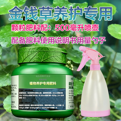 金钱草专用肥料水草养殖发芽盆栽绿植物旺长茂盛营养液喷施肥肥料