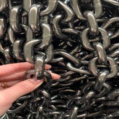 国标G80锰钢起重链条吊索具手拉葫芦链条1吨吊装 铁链条网红桥链子