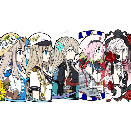 【寄售】舰R 战舰少女R  金属徽章 第二弹 列克星敦 济南  维内托