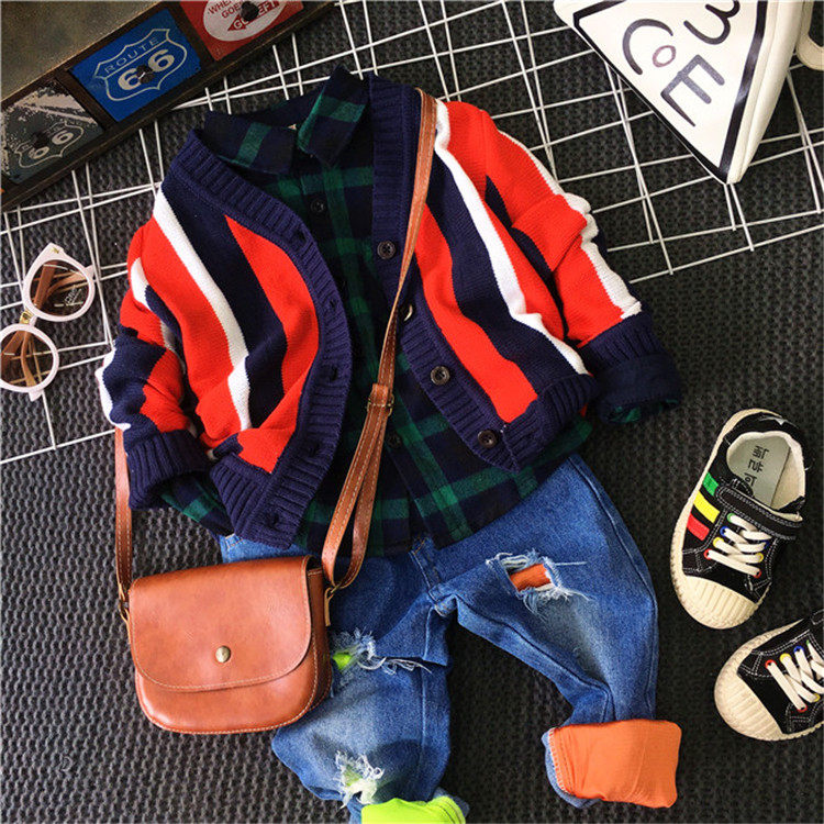 Chemise garcon à manche longue - Ref 2075952 Image 1