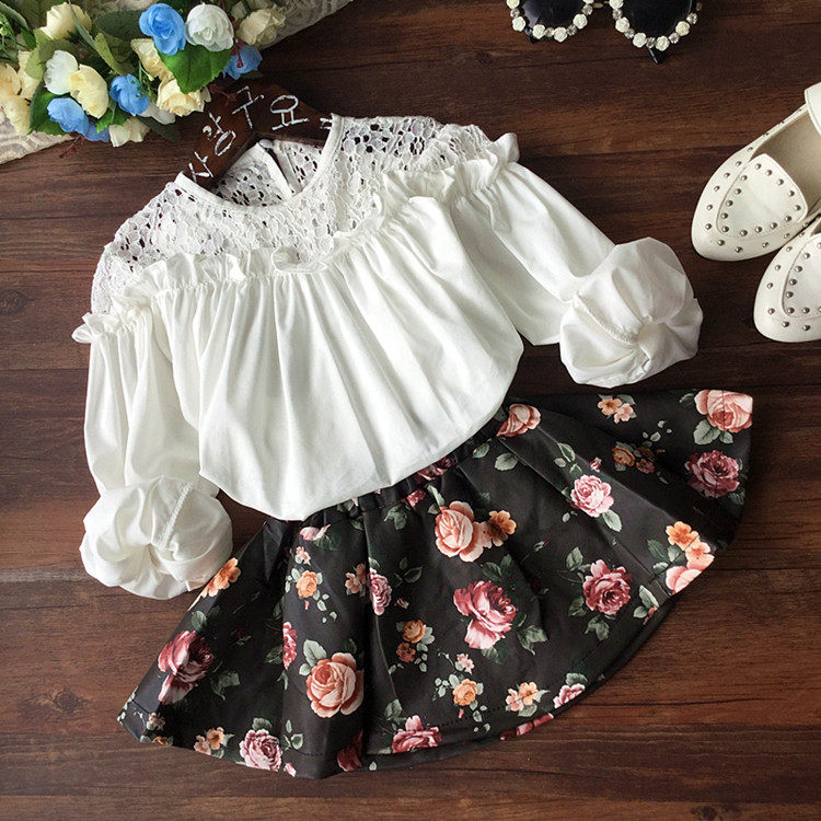 Chemise fille à manche longue - Ref 2086573 Image 1