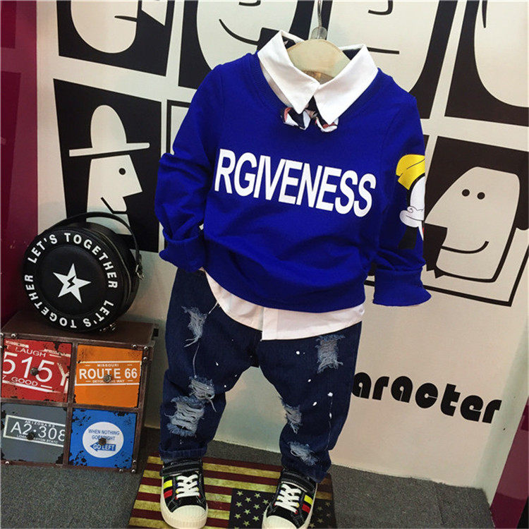 Chemise garcon à manche longue - Ref 2075822 Image 1