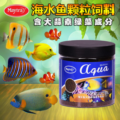 美彩海水鱼大蒜绿藻缓小丑鱼饲料