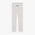 Straight-Leg Trousers Light Gray