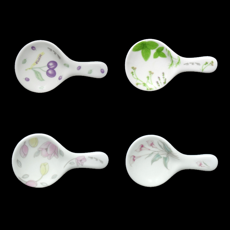 美国康宁餐具配件骨瓷筷垫香草