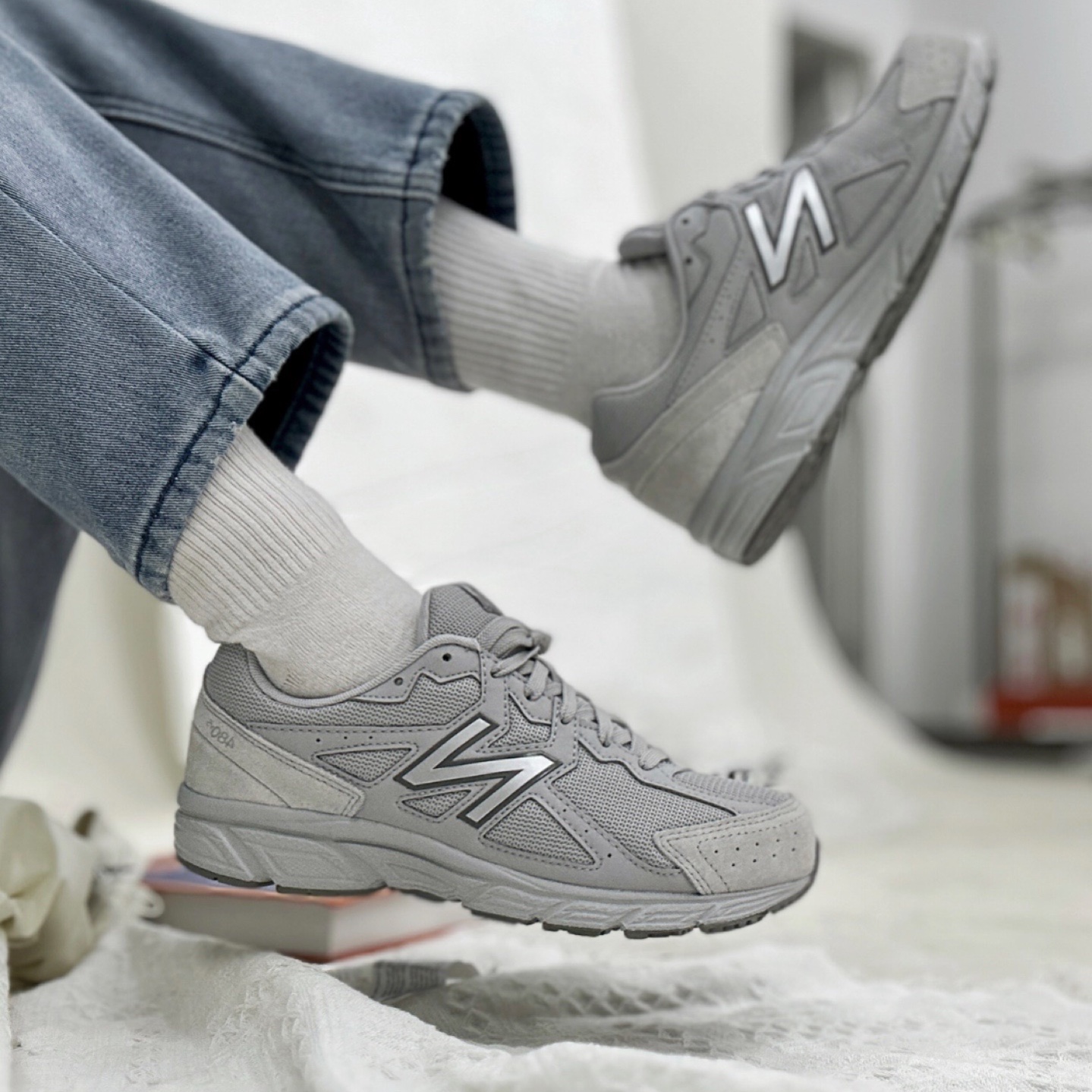 New Balance/NB新款复古老爹鞋女休闲运动鞋跑步鞋W480ST5/SS5 运动鞋new 跑步鞋 原图主图