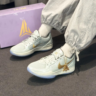 Nike Ja 2 EP莫兰特2代白金色低帮实战篮球鞋FZ1516-001