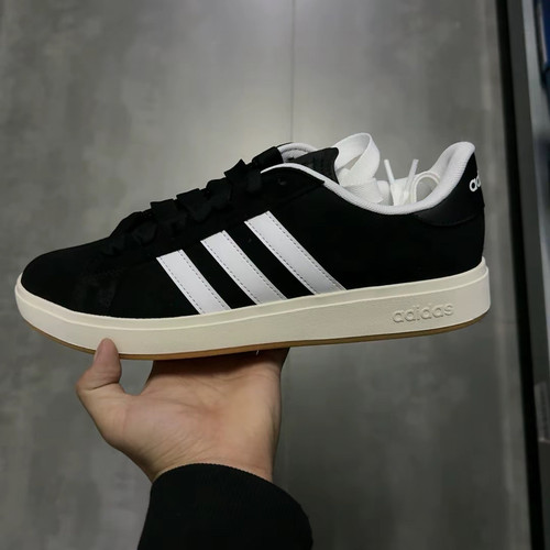 Adidas阿迪达斯COURT BASE男女麂皮经典复古运动休闲鞋板鞋JP6335