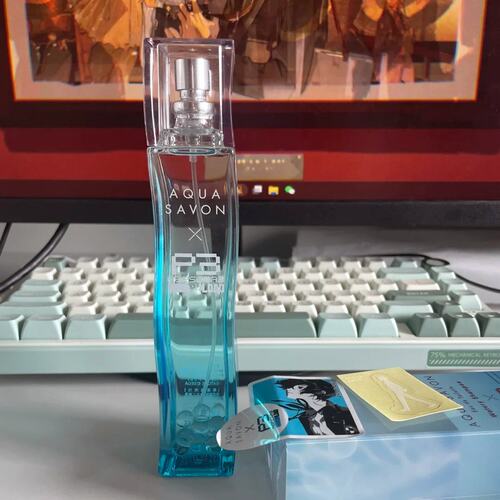 女神异闻录3AQUA SAVON香水p3r香水联名款结城理清爽香波小样