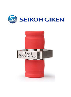 精工法兰SAA-4光纤适配器FC/UPC原装单模耦合器SEIKOH GIKEN全新