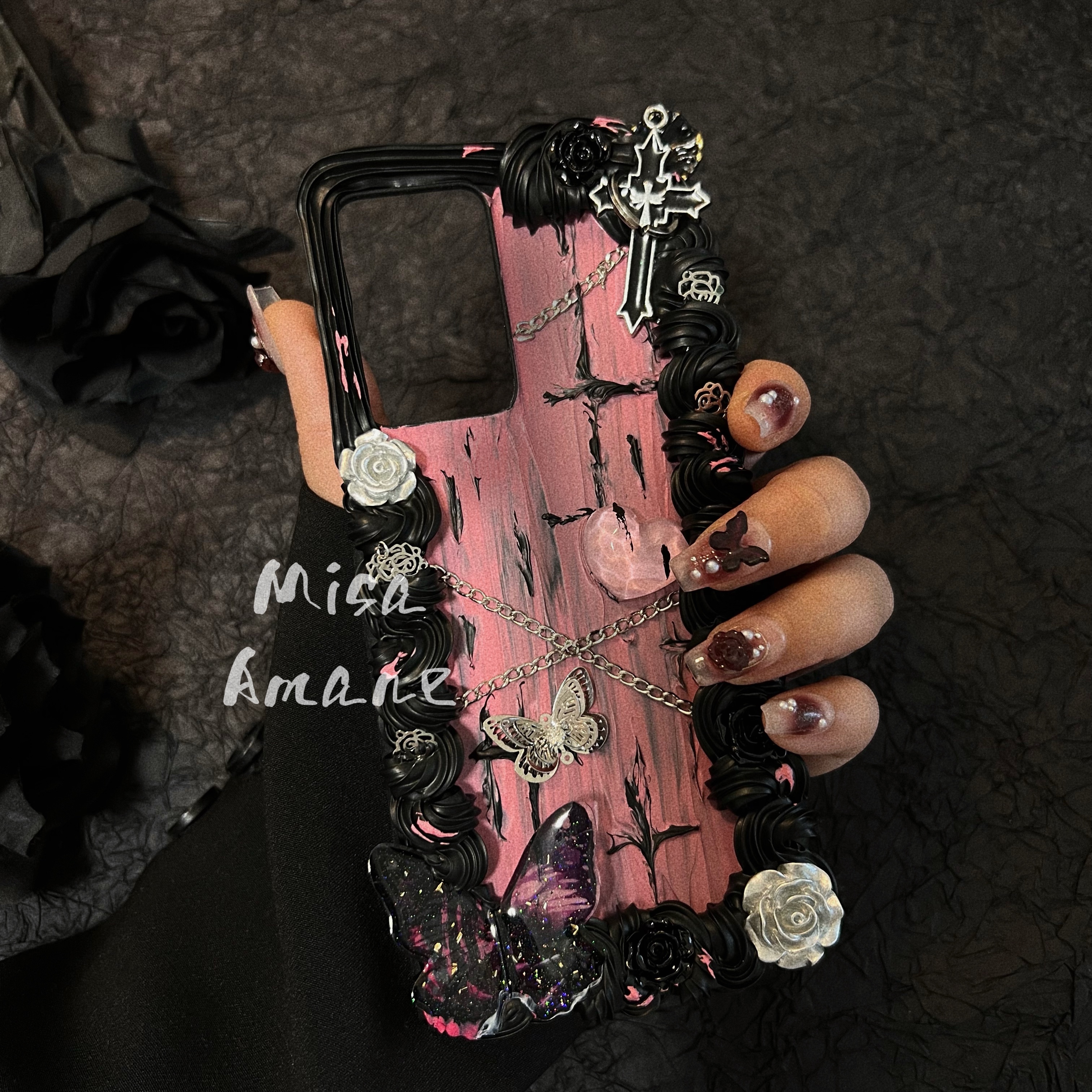 奶油胶手机壳DIY个性原创