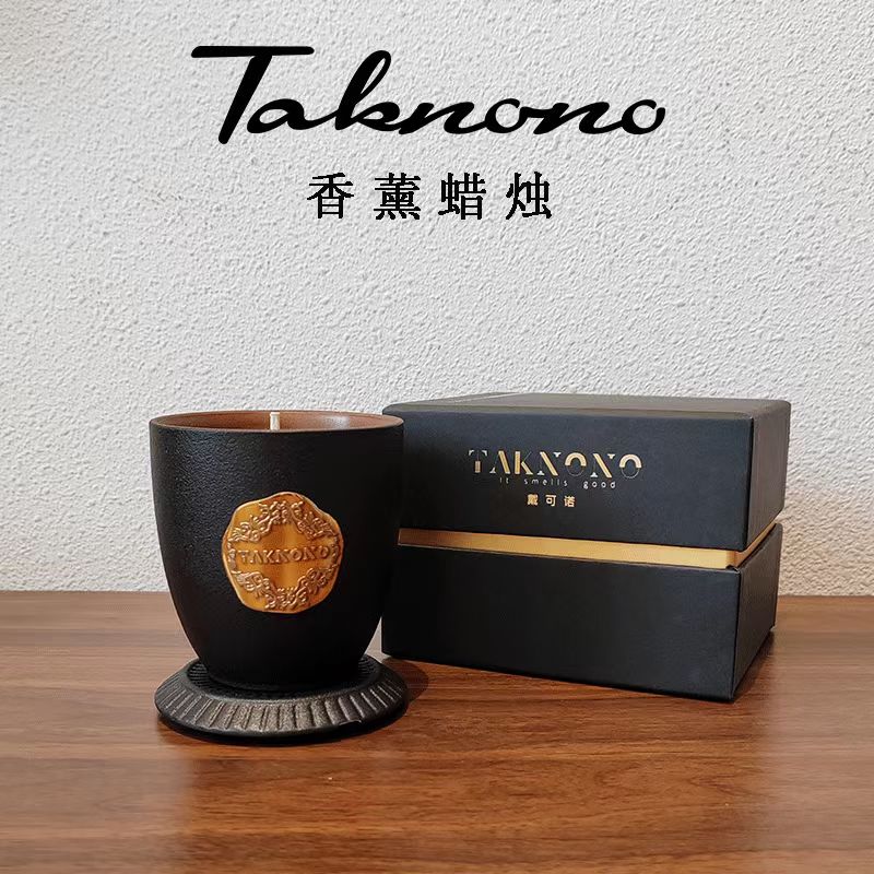 TAKNONO香薰蜡烛大豆蜡咖啡味卧室家用室内持久香氛生日伴手礼物