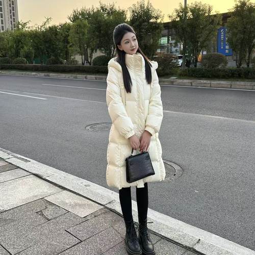 小个子新款90白鸭绒羽绒加厚外套