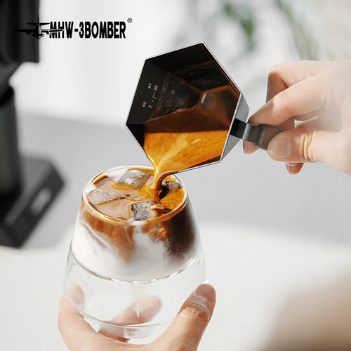轰炸机棱镜量杯咖啡萃取杯
