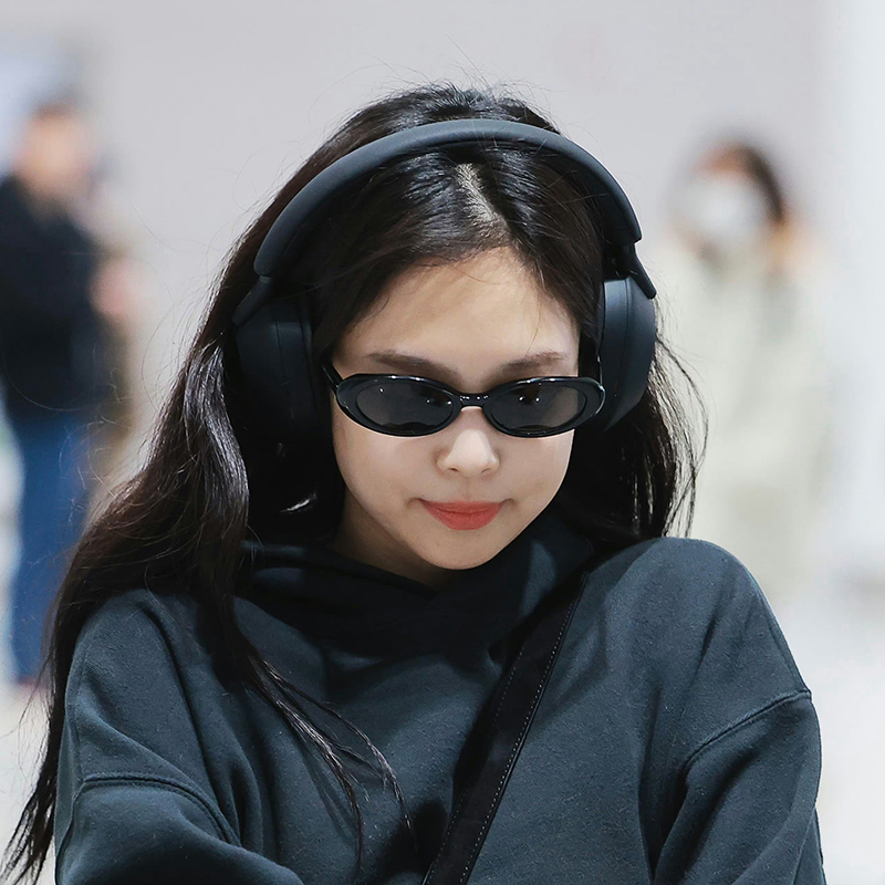 jennie同款墨镜女复古辣妹猫眼小框gm眼镜偏光防紫外线太阳镜小脸