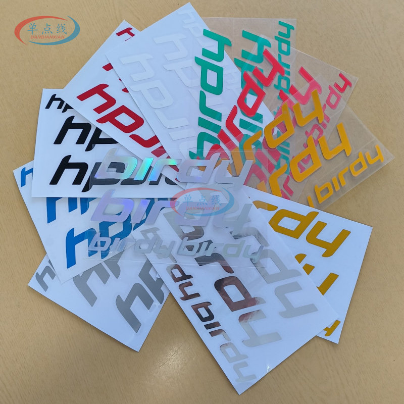 鸟车birdy装饰小贴折叠车儿童车架装饰防水防晒转印贴自行车贴纸