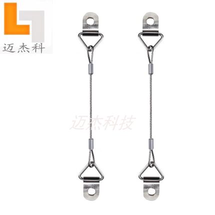 挂绳挂画器不锈钢钢丝绳挂画钩画展画廊挂钩挂画绳挂画轨道挂画线