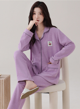 浪莎秋冬季睡衣女士德绒长袖2026新款加厚磨毛保暖套装春秋家居服