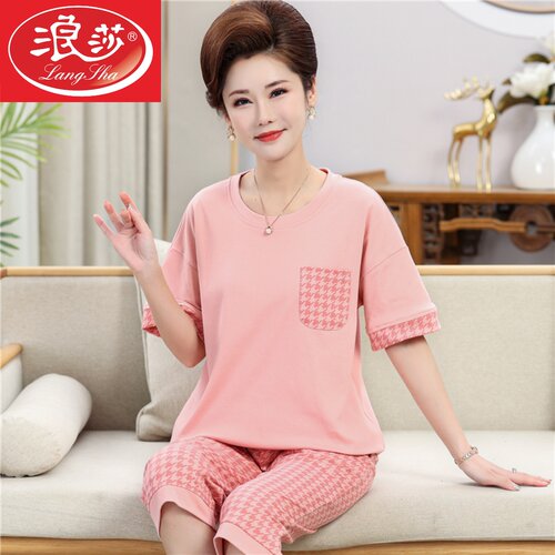 南极人女士纯棉可外穿家居服