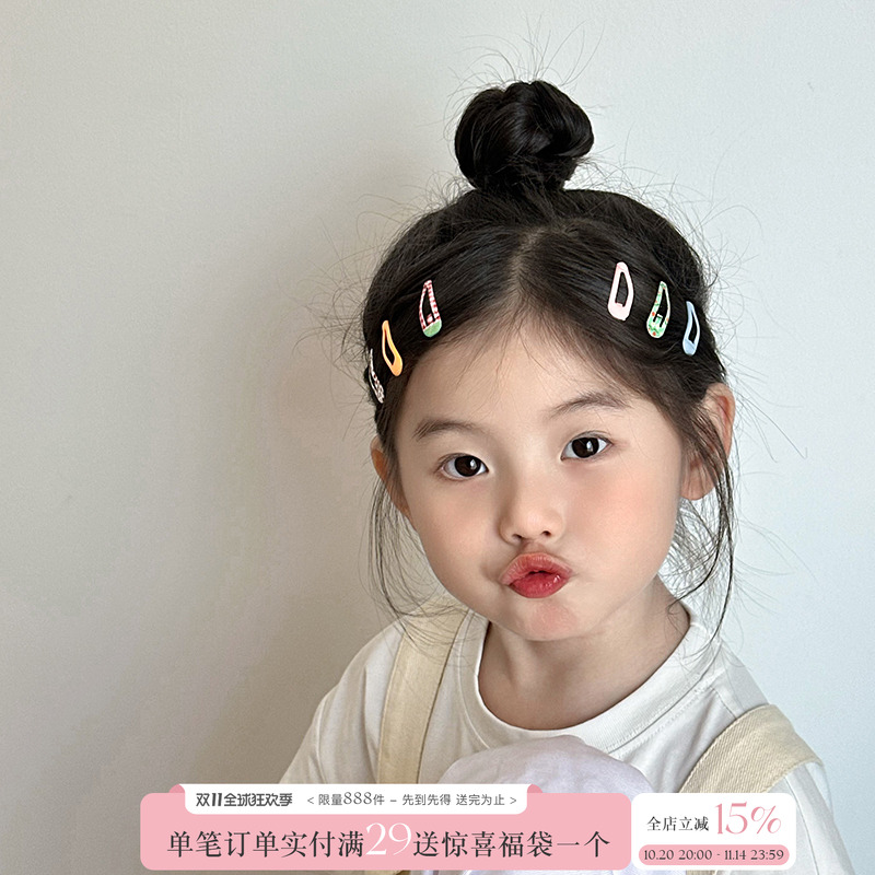 彩色超小bb夹甜美可爱迷你夹子