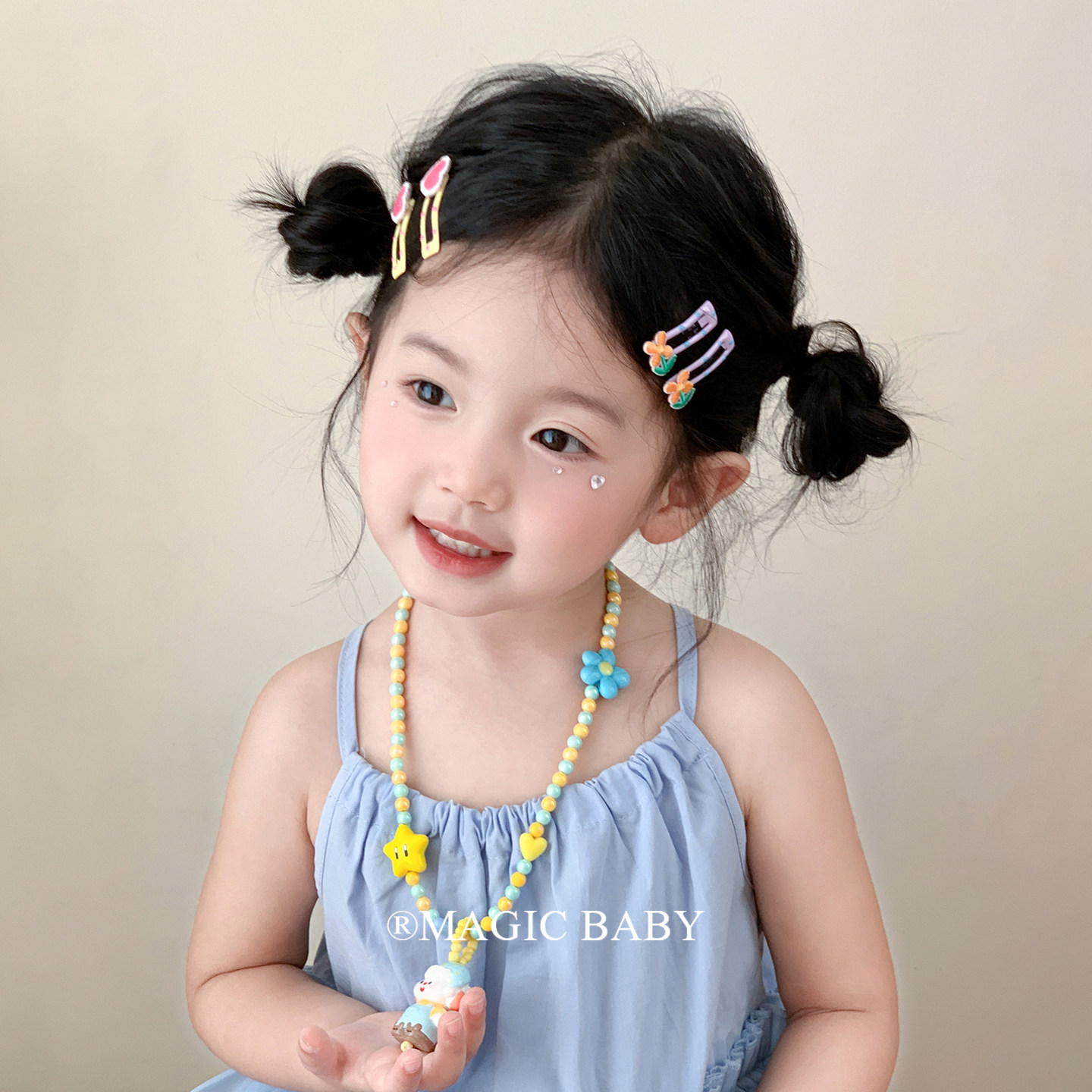 2个装 超小号婴儿夹子彩色水果刺绣可爱bb夹宝宝发夹头饰不伤发女,童装/婴儿装/亲子装,发饰,淘宝优惠券,粉丝福利购,淘宝优惠卷