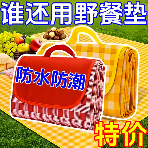 野餐垫户外防潮垫便携地垫野餐布